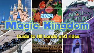 Disney Magic Kingdom Guide to All Lands and Rides [upl. by Tews]