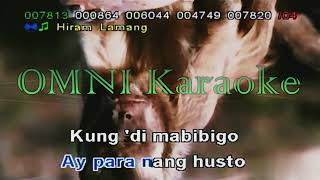 Hiram Lamang  Bing Rodrigo CX912 Karaoke [upl. by Eirak]