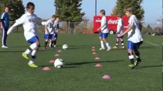 Soccer Training  Passing Drills 1 [upl. by Metts22]