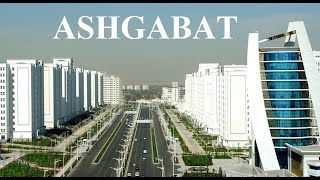 TurkmenistanAshgabat Wide Empty Boulevards Part 4 [upl. by Nomae]