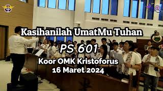 PS 601  Kasihanilah UmatMu Tuhan  Vita Angela Choir Misa Sabtu 16 Maret 2024 [upl. by Wilson]