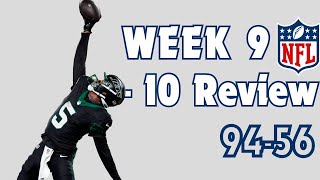 NFL 2024 Week 910 NFL Predictions Review [upl. by Jezabelle42]