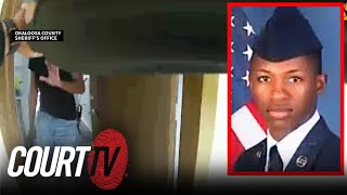 Bodycam US Airman Shot And Killed By Florida Deputy [upl. by Yarazed]