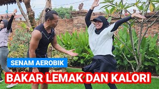 SENAM AEROBIK BAKAR LEMAK DAN KALORI HABIS LEBARAN [upl. by Yentuoc]