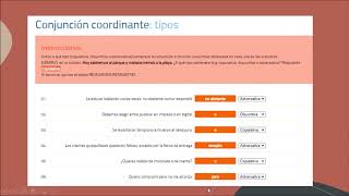 Conjunción coordinante tipos [upl. by York734]