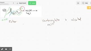 Alkaline hydrolysis esters A Level Chemistry OCR AQA Edexcel [upl. by Yobybab]