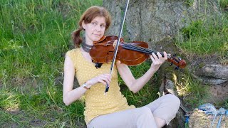 Irish fiddle tune on viola Cliffs of Moher [upl. by Deroo809]