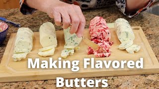 Making Flavored Butters [upl. by Olmstead]