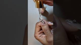 Molten chrome nail art tutorial chromenails gelnails nailinspo nailart [upl. by Aniuqaoj662]