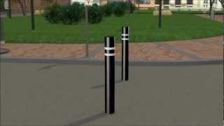 Installing Decorative Bollards with Embedded Mountings [upl. by Auhsuj]