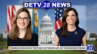 DETV News Brief  TOP STORY  Sarah McBride fires back at a bill targeting transgender rights [upl. by Nyrok]