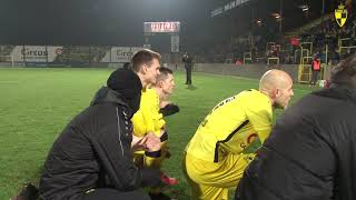 De viering van de overwinning tegen Eendracht Aalst [upl. by Trauts]