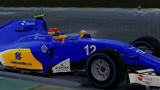 Assetto Corsa Sauber F1 TeamFerrari C35  Interlagos with Felipe Nasr [upl. by Aynas]