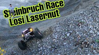 Losi Lasernut U4 über Steinbruch Jagen RC Offroad 3S [upl. by Peednas]