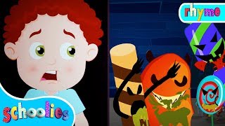 Halloween Candy  Nursery Rhymes For Toddler Fun Videos For Children Schoolies [upl. by Notlew]