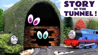 Thomas amp Friends Toy Trains Tom Moss Tunnel Story [upl. by Enyal]