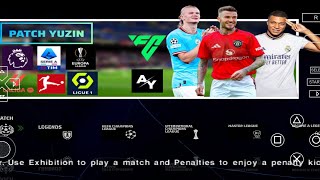 Updated EA FC 24 25 PPSSPP New Latest Update Transfer Best Graphics HD Commentary Peter Drury [upl. by Eittah985]