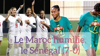 Match amical  Le Maroc humilie le Sénégal 70 [upl. by Kingston]