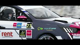 Assetto Corsa Peugeot 208 Rally 4 Tramo Arona Tenerife [upl. by Bonina]