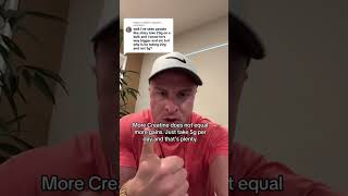 20g VS 5g of Creatine What’s the difference [upl. by Etnovahs678]