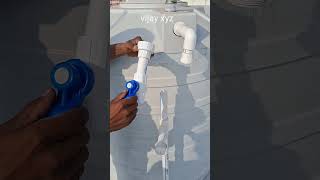 I DIDNT KNOW HOW TO INSTALL BALL VALVE IN WATER TANK shorts shortvideo shortsfeed [upl. by Merat819]