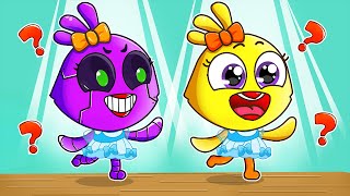 Copycat Song 😍😁  Best Funny Kids Songs amp Nursery Rhymes  Sing Along Kids Songs by Lamba Lamby [upl. by Kissner]