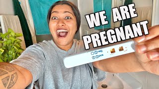 WE ARE PREGNANT 👼🏼  Telling Husband amp Our Families  Binario 12 [upl. by O'Meara439]