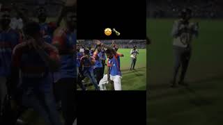 Team INDIA Dance at Wankhede Stadium 🔥 [upl. by Carney414]