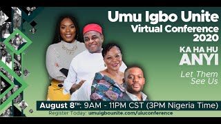 Umu Igbo Unite Virtual Conference 2020 Wellness Matters A Mental Health Feature [upl. by Rdnaskela379]