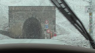 The Funky Tunnel du Galibier  Col du Galibier SnowClosed [upl. by Etnaik]