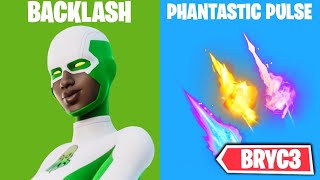 BACKLASH  PHANTASTIC PULSE Fortnite Gameplay Fortnite Superhero Skins [upl. by Caterina936]