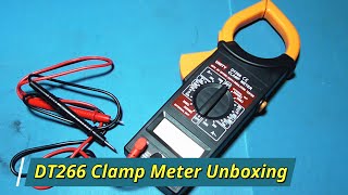 DT266 clamp meter specification Clamp meter price Unboxing [upl. by Brittni]