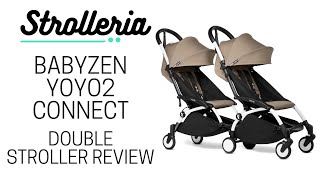 Babyzen YOYO2 Connect Double Stroller Review [upl. by Naleag885]