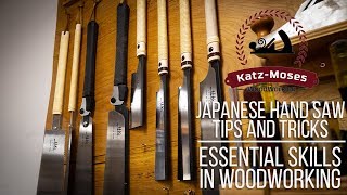 Essential Woodworking Skills  Japanese Saws 101 Tips Tricks and Buying Advice [upl. by Lauren]