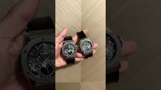 名表TVHublot Classic Fusion Aerofusion Moonphase Titanium 45MM amp 42MM [upl. by Daegal]