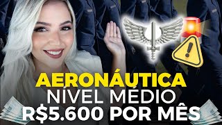 AERONÁUTICA abre PROCESSO SELETIVO NÍVEL MÉDIO PARA O BRASIL TODO  Mari Rel [upl. by Ollehcram]