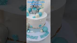 Boht Hi Cute Teddy Bear Cake🧸🎂  Baby Birthday Month [upl. by Garges]