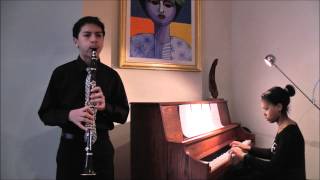 Clarinet Allegro by JosephHector Fiocco [upl. by Perpetua]