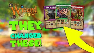 Wizard101 Just Changed A BUNCH Of IMPORTANT Spells [upl. by Fabron]