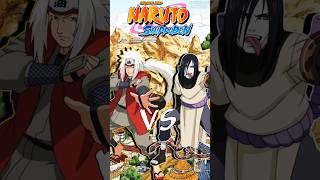 Sannin battle  Jiraiya vs Orochimaru  who is strongest naruto anime shorts [upl. by Franciska761]