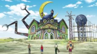 Epic Moment Mugiwara Pirate Destroy Franky House and Luffy say goodbye to Merry [upl. by Gnos]