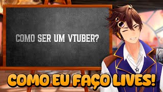 LIVE AULA COMO VIRAR VTUBER [upl. by Dyrrej750]