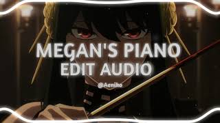 Megans piano  Edit Audio [upl. by Eimarej]