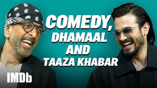 Bhuvan Bam amp Javed Jaaferi Taaza Khabar The Journey From Comedy to Serious Roles amp More  IMDb [upl. by Nodlew502]