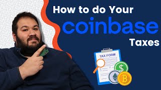 How to do Your Coinbase Taxes  Crypto Tax FAQ [upl. by Cayla]