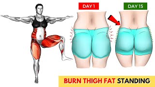 THE BEST 30 MINUTE WORKOUT TO BURN THIGH FAT and LOSE WEIGHT Quickly [upl. by Sialac]