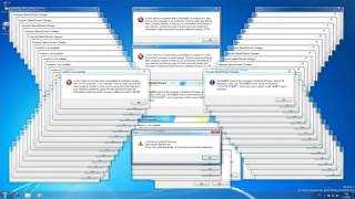 Windows 7 Crazy Error 1080p60 w Aero Glass [upl. by Eerolam]