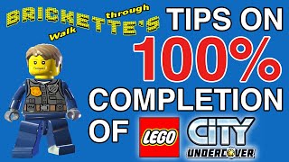 LEGO City Undercover 100 Percent Completion GuideTips [upl. by Britteny]