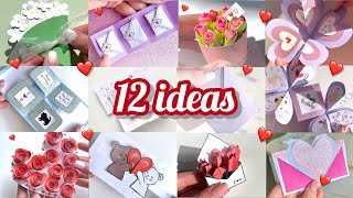 12 ideas  DIY Birthday Gift Ideas  Cute Gifts  Easy Present Ideas [upl. by Halbert202]