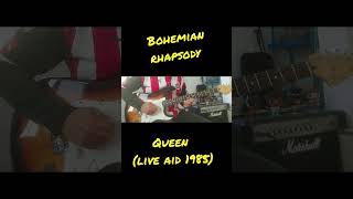 Bohemian Rhapsody solo Live AID cover [upl. by Assirual635]